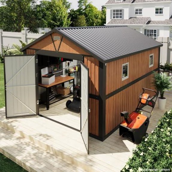 14 Best Outdoor Sheds With Floors for Your Backyard in 2027 9 10x12 metal shed with floor