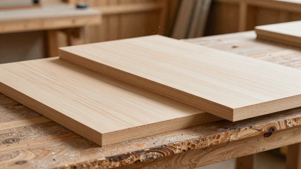 19 32 plywood 24 strips overhang