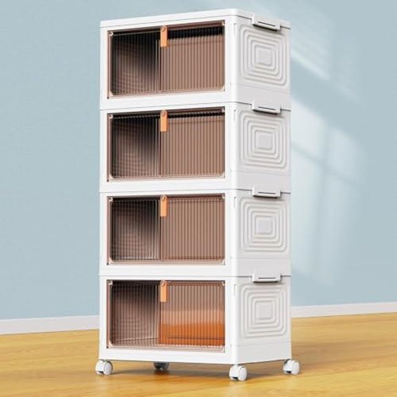 10 Best Storage Bins for 2027 7 4 tier stacking storage bins