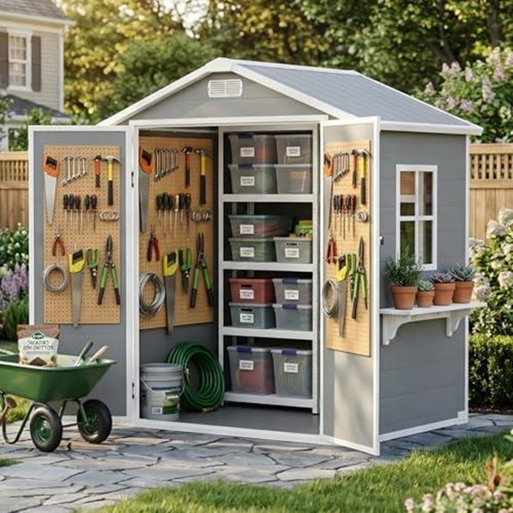 6x4 ft outdoor shed floor