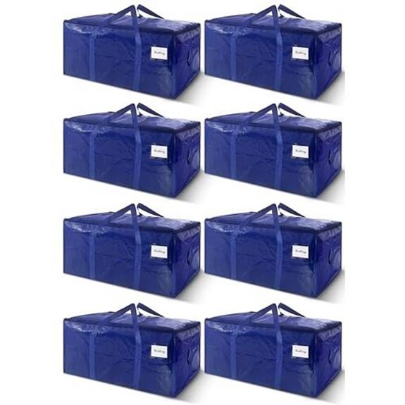 8 pack extra heavy duty large moving bags