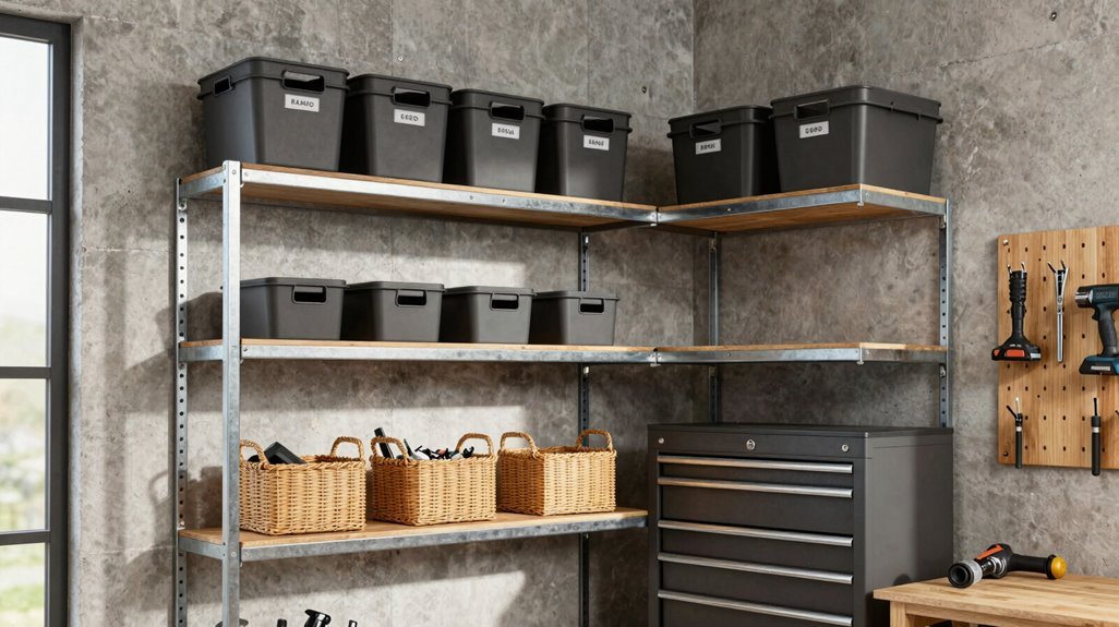 7 DIY Storage Unit Ideas to Maximize Your Space 3 anchor heavy base distribute evenly