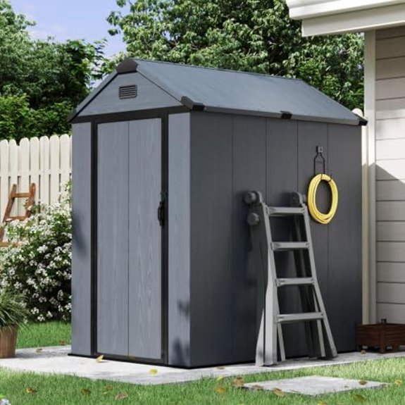 aoxun all weather resin shed