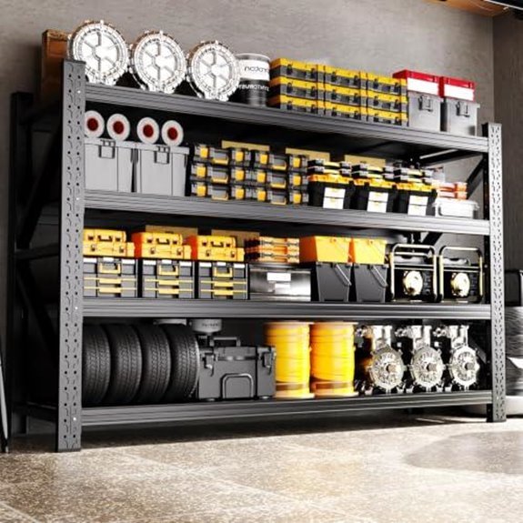 15 Best Heavy Duty Shelving for 2027 2 axasiio 79w heavy duty storage shelves 4 tier