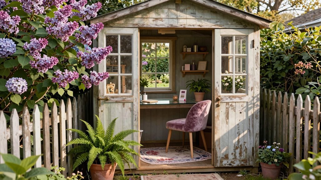 backyard retreat for solitude and creativity