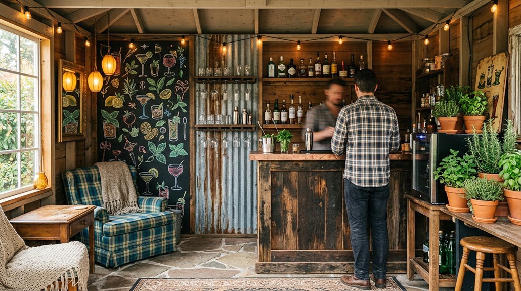 backyard shed bar ideas