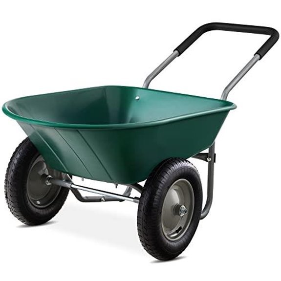 best choice wheelbarrow garden cart