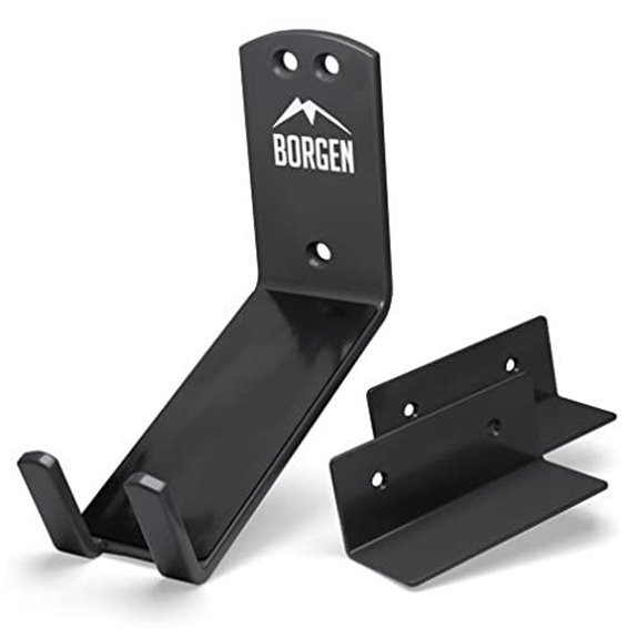 15 Best MTB Wall Mounts for 2027 (Save Floor Space) 2 borgen pedal hook black