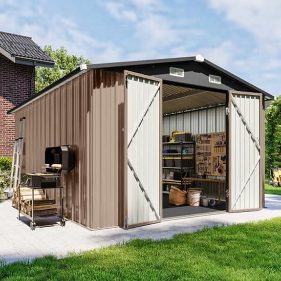 14 Best Outdoor Sheds With Floors for Your Backyard in 2027 2 breezestival 10x12 shed