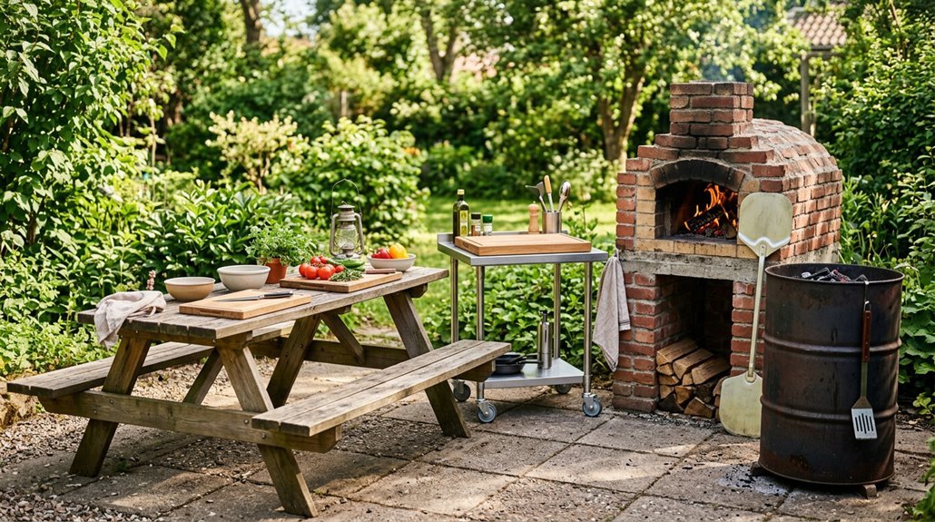 budget friendly outdoor kitchen ideas work