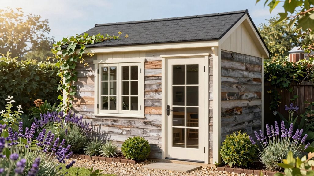 cedar shake weathered wood patina
