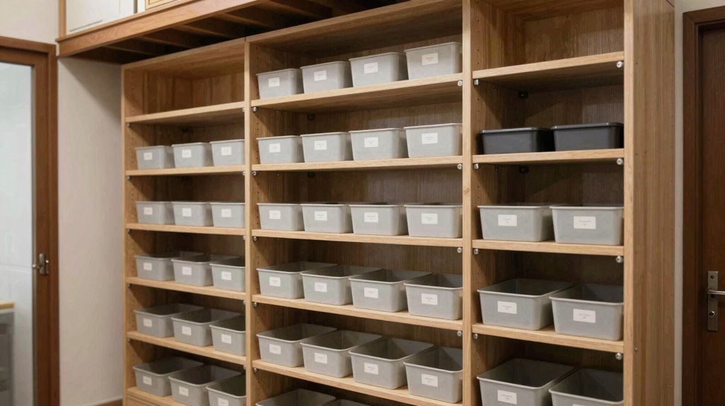 3 Storage Building Shelving Ideas That Maximize Every Square Foot 2 corner and door over storage strategies