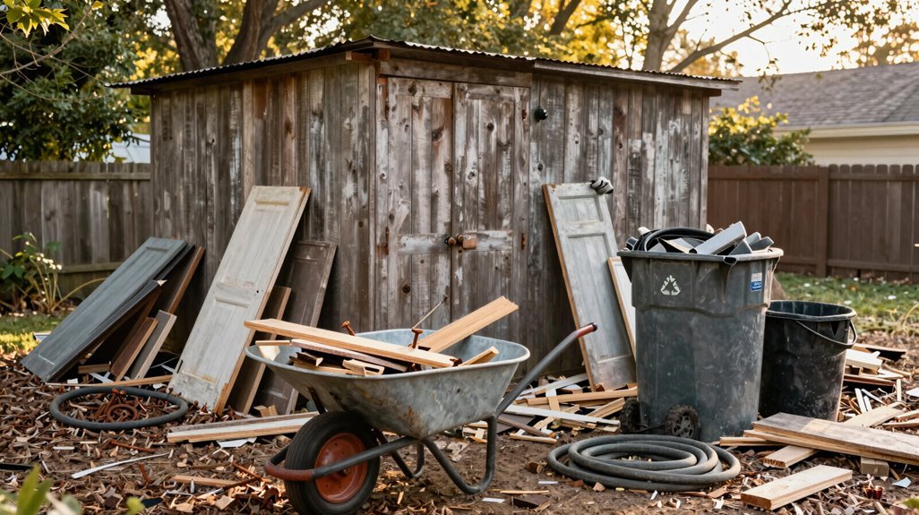 demolition debris disposal transforms yards