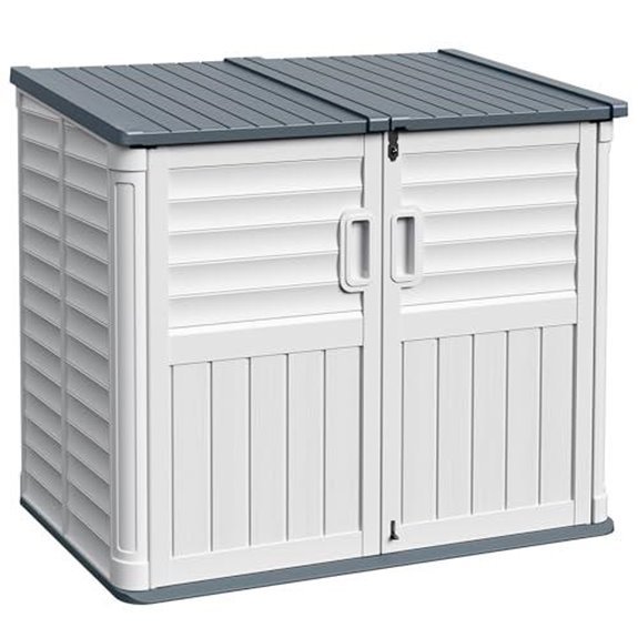 5 Best Outdoor Garbage Can Storage for 2027 4 devoko resin outdoor storage shed