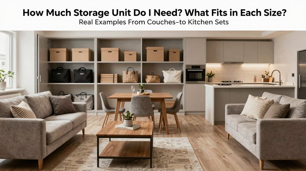 How Much Storage Unit Do I Need? 6 dimensional literacy guides storage decisions