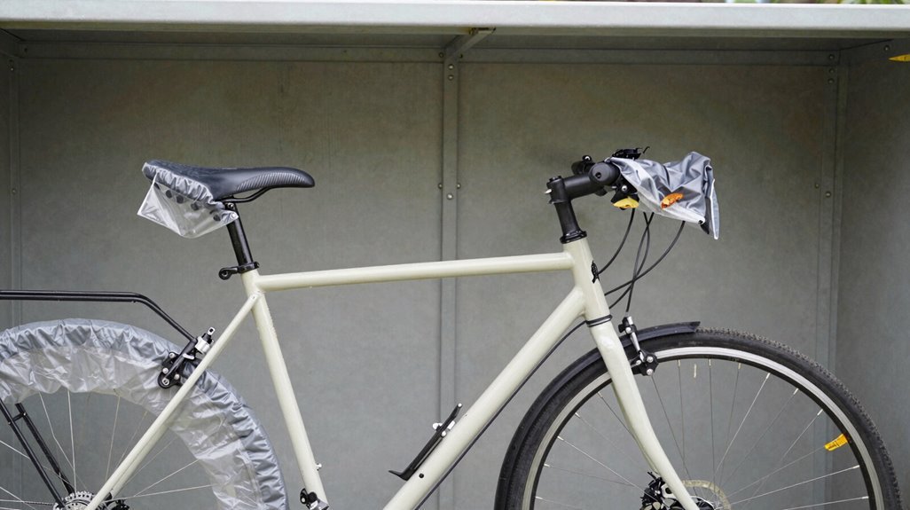 7 Smart Ways to Store Your Bike Outside Without Ruining It 7 early decade decay prevention for steel bikes