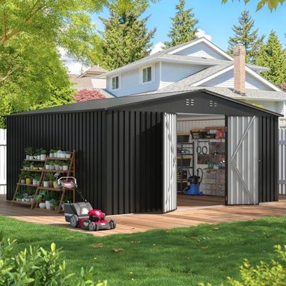5 Best Storage Buildings for 2027 (Declutter Your Life) 1 easyhawk metal garden shed