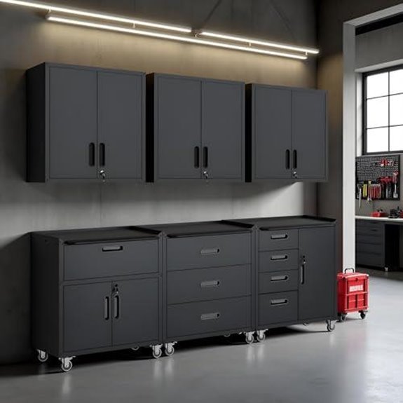 ekj garage storage cabinet system