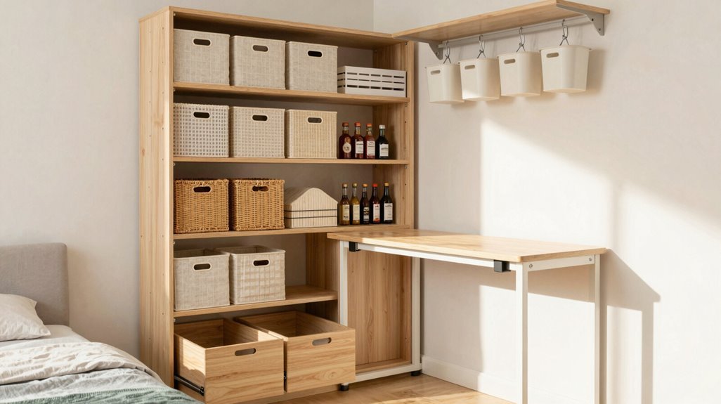 5 Tips for Maximising Storage Space in Small Homes 2 establish zones flexible storage