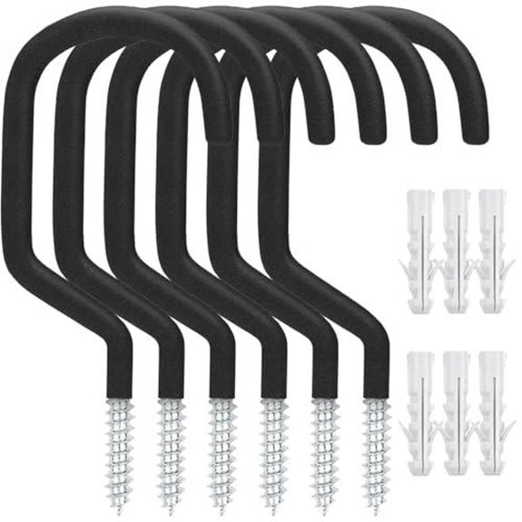 15 Best Hooks for Hanging Bikes in 2027 1 etoolia 6 pack hooks