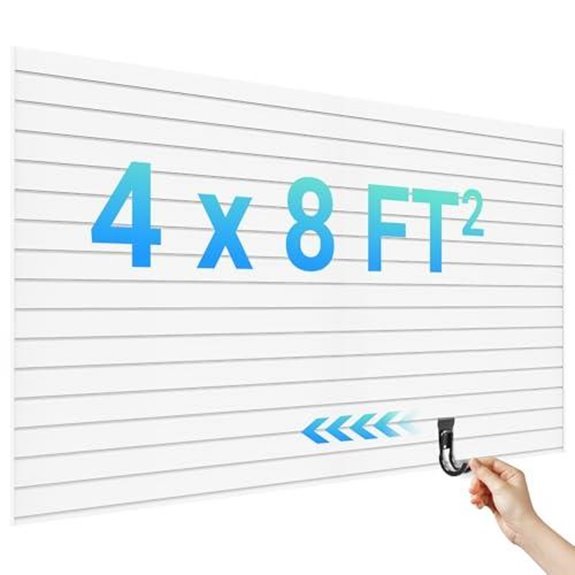 5 Best Garage Slatwall Systems for 2027 5 ezlaino pvc slatwall panels