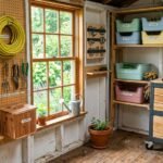 five garden shed organization ideas