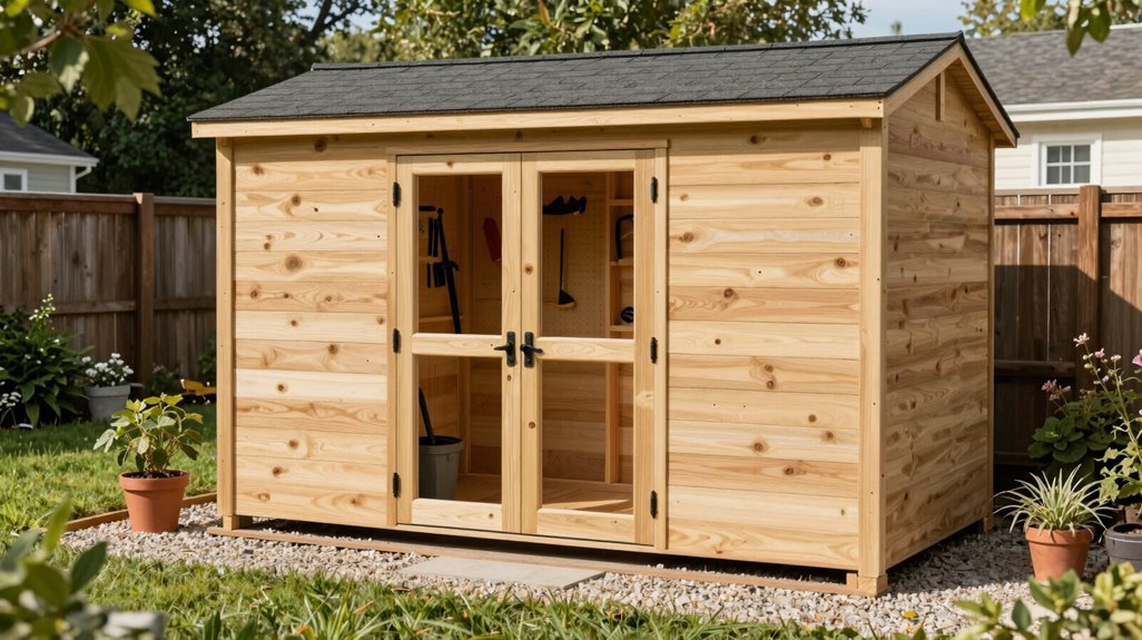 5 Best DIY Storage Shed Kits for Your Backyard 5 flat packed sheds with 2x4 framing