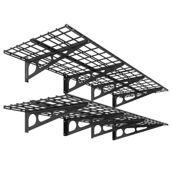 fleximounts 2 pack shelves 1400lb capacity