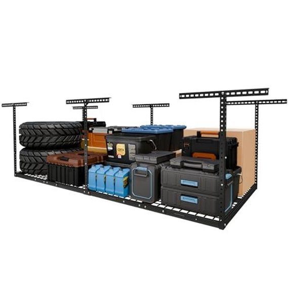 7 Best Garage Racks for 2027 (Finally Tame the Chaos) 2 fleximounts 4x8 ceiling rack