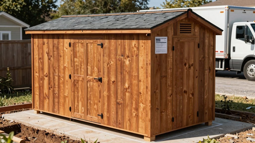 How Much Does a Storage Shed Cost in 2027? 4 foundation permits delivery costs escalate