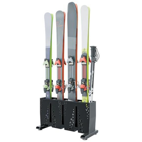 7 Best Ski Racks for Garage Storage in 2027 4 freestanding ski rack four pairs