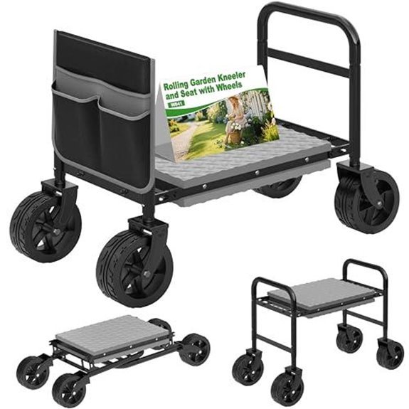5 Best Rolling Garden Seats for Seniors in 2027 1 garden kneeler with 360 wheels