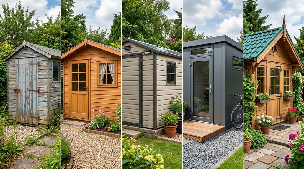 garden shed price points overview