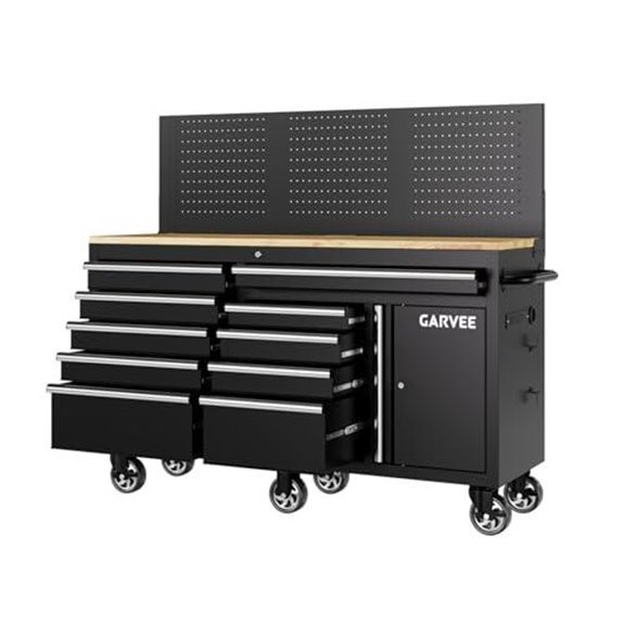garvee 60 in rolling chest