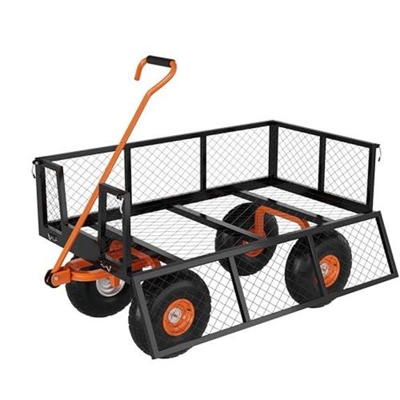 garveelife heavy duty garden cart