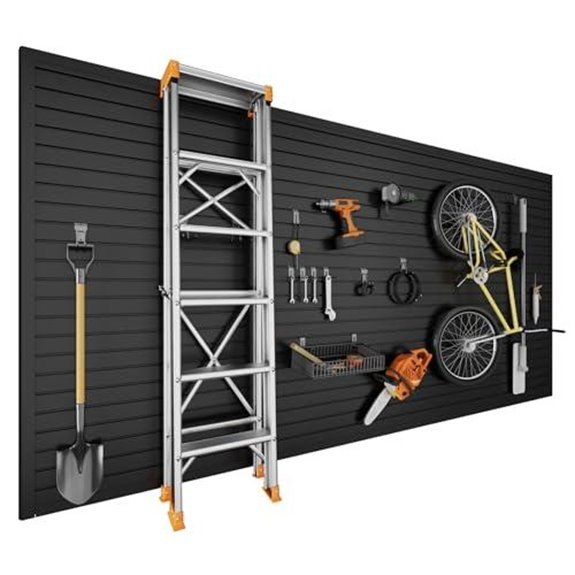 5 Best Garage Slatwall Systems for 2027 2 ginchain 4x8 ft slatwall panels