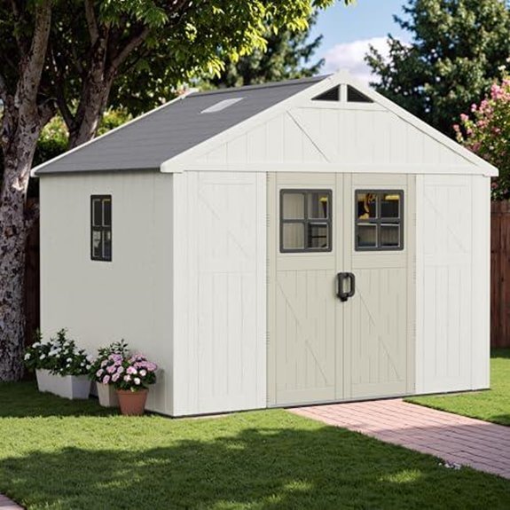 greesum 10 8ft shed