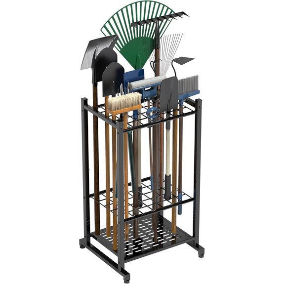 heavy duty steel organizer stand
