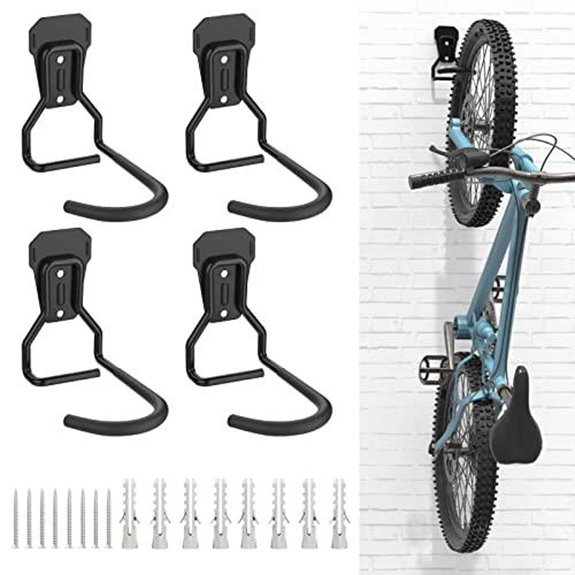 housolution bike wall mount 4 pack