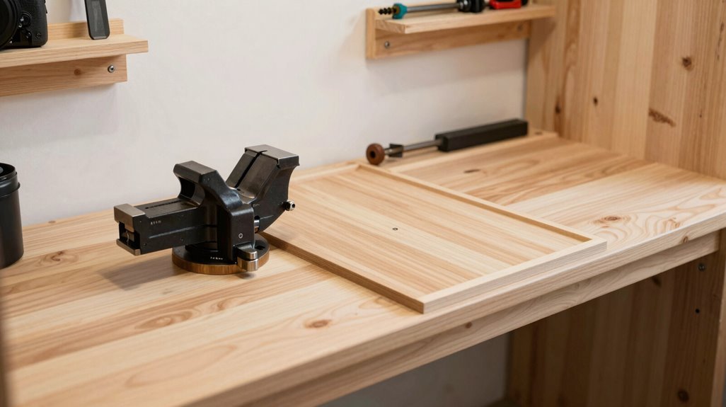 7 Workbench Ideas for Your Shed That Maximize Small Space 4 ideal bench height 30 36 inches