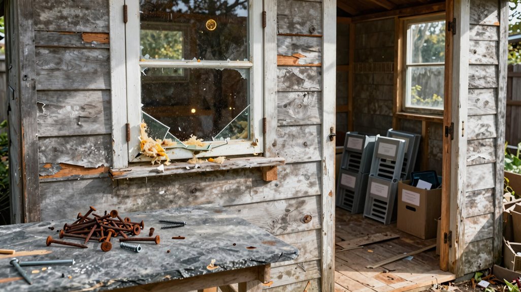 interior fixtures windows and doors removal