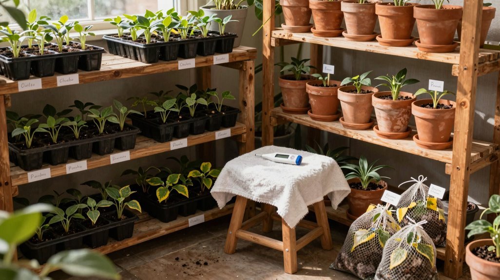 isolation quarantine space for plants