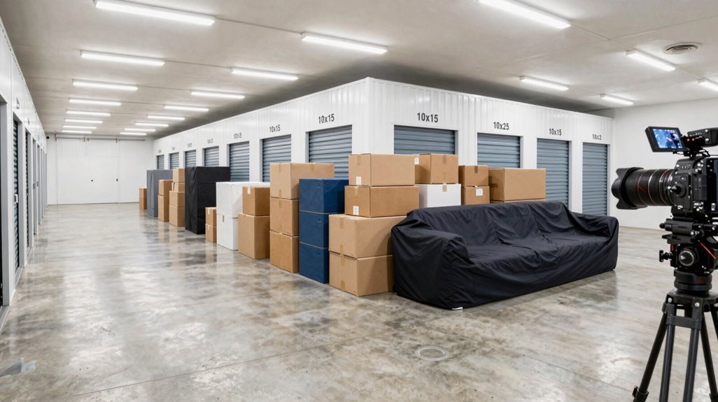 How Much Storage Unit Do I Need? 4 large storage units hold multi bedroom homes