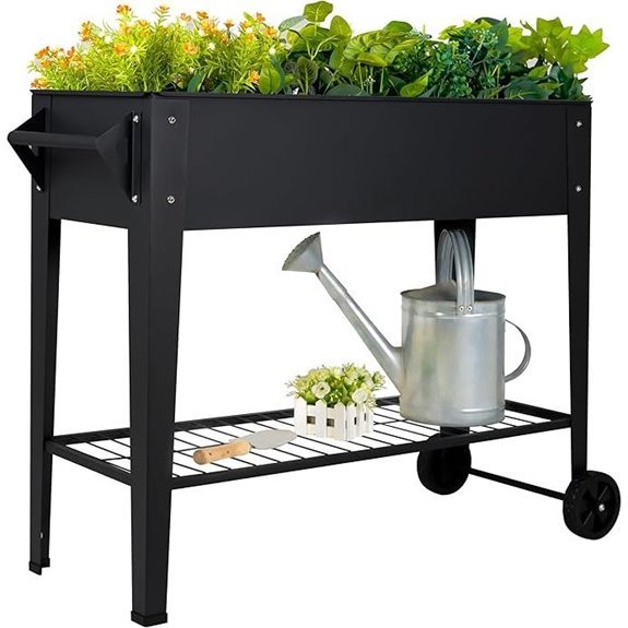 7 Best Planter Boxes for Balconies in 2027 6 lettolla 32 raised bed wheels