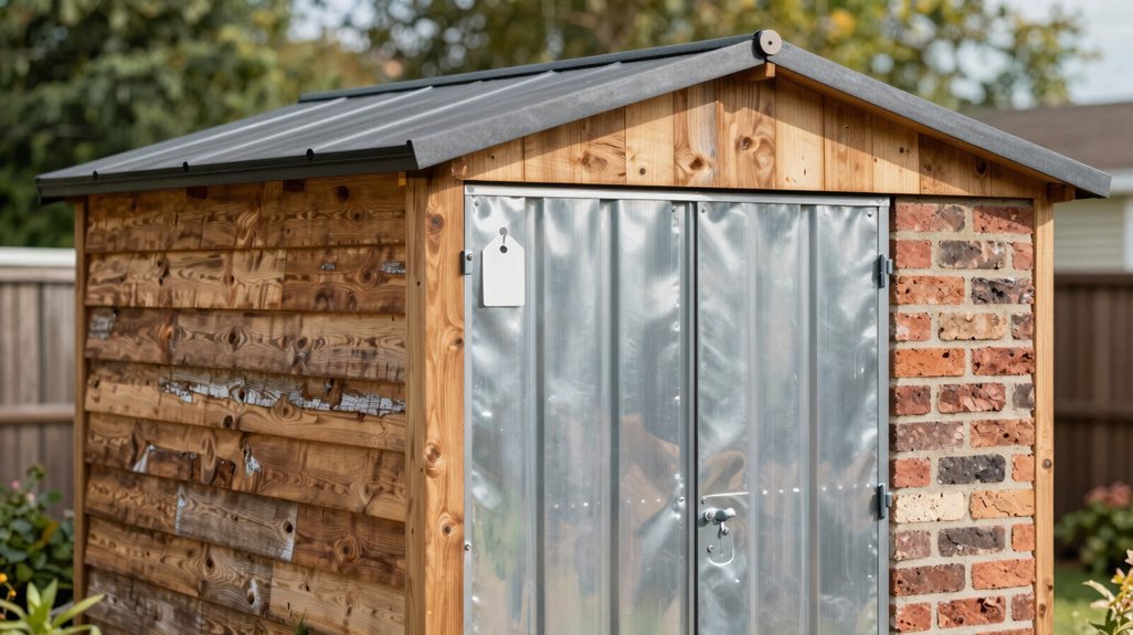 How Much Is a Backyard Shed? 3 material costs and durability trade offs