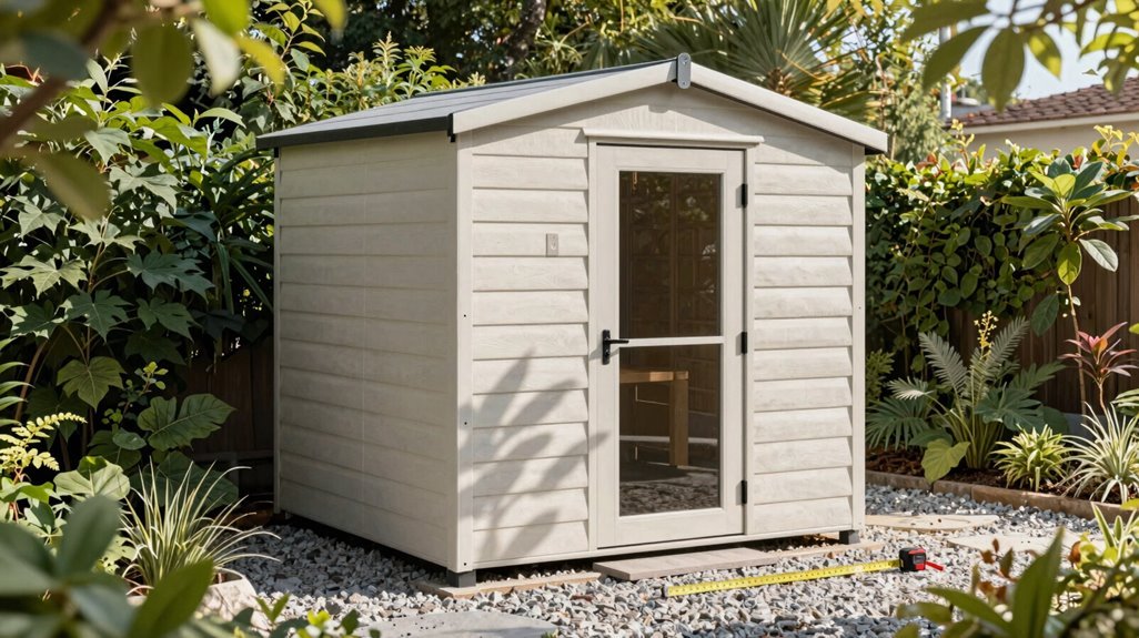5 Steps to Choose the Perfect Garden Shed 2 measuring sizing planning expanding