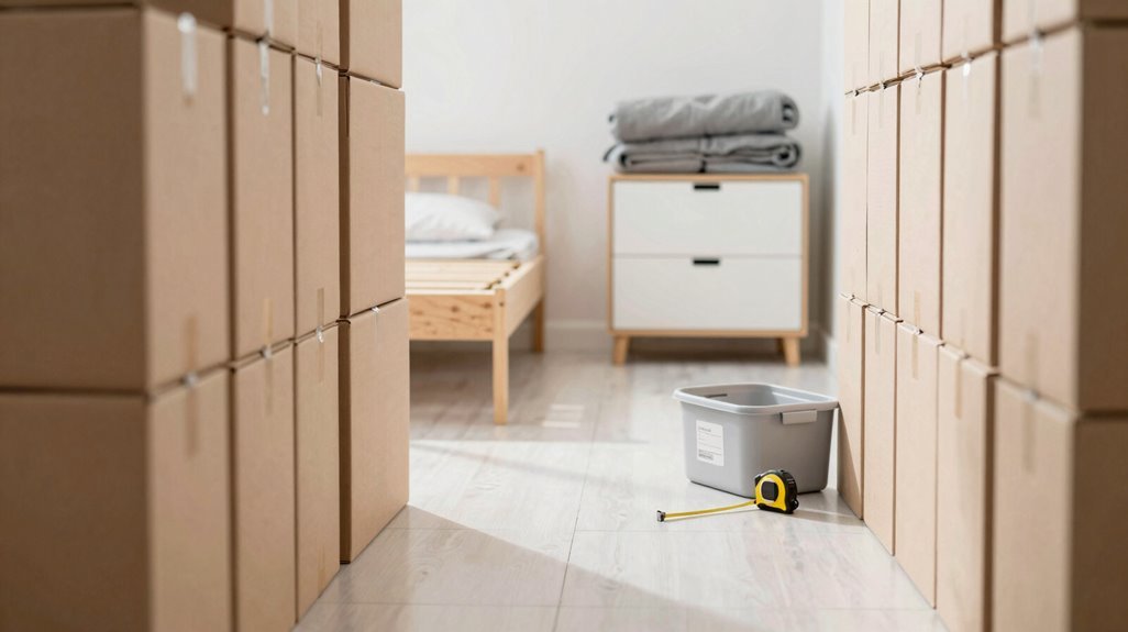 How Much Storage Unit Do I Need? 3 medium storage for transitional living