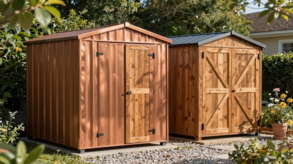 3 Types of Garden Shed for Every Backyard 1 metal wood vinyl shed choices