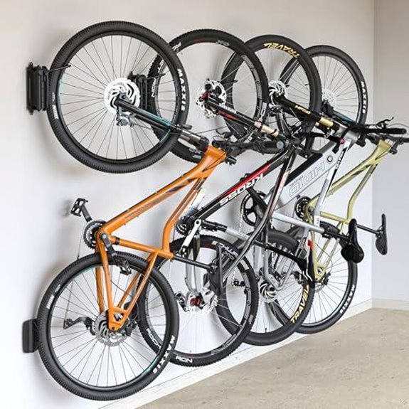 10 Best Bike Storage Solutions for 2027 2 montek swivel bike mounts 4 pack