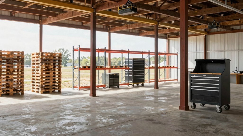 5 Pole Shed Storage Ideas That Actually Work 1 open span post frame storage flexibility